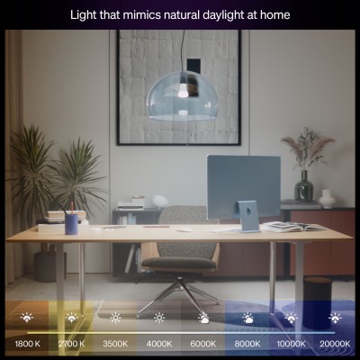White and Color Ambiance E27 1100lm 2-pack