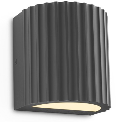 Zyra Vägglampa 800lm Ultra Efficient Antracit