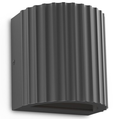 Zyra Vägglampa 800lm Ultra Efficient Antracit