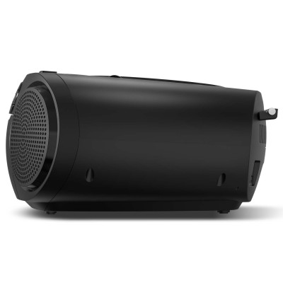 Boombox CD FM-radio Kassett USB Bluetooth Svart