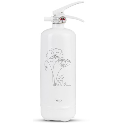 Brandsläckare Pulver Poppy 2 kg 13A