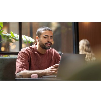 Hörlurar In-ear TWS Stem,36h speltid IPX4 APP GRS Rosa
