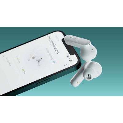 Hörlurar In-ear TWS Stem,36h speltid IPX4 APP GRS Vita