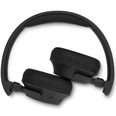 Hörlurar On-ear Bluetooth ANC,0H speltid App GRS Svart
