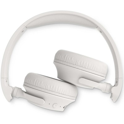 Hörlurar On-ear Bluetooth ANC,0H speltid App GRS Vit