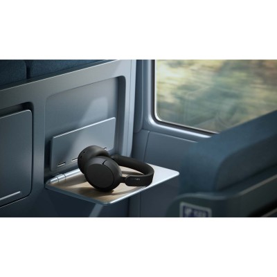 Hörlurar Over-ear Bluetooth + kabel ANC 80h speltid Hi-res App GRS Svart
