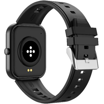 Smartwatch rektangulär AMOLED-display Trainerwatch3 Svart