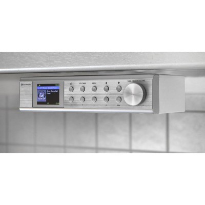 Radio FM DSB+ Internet Upphängningsbar IR1500SI Silver