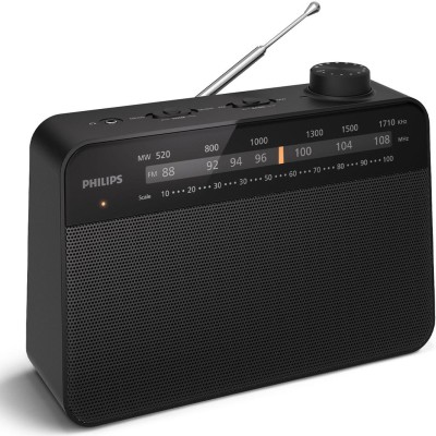 Radio FM MW TAR2509 Svart