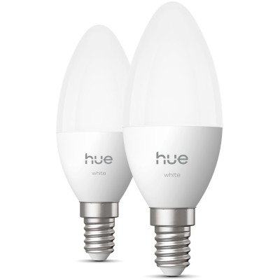 White E14 Kron 470 lm 2-pack