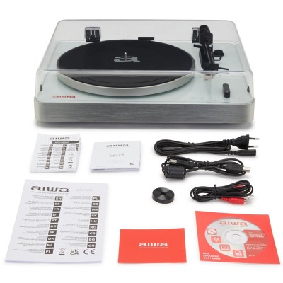 AIWA - Skivspelare Premium Vit - A14410