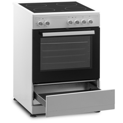 JGN Spis glaskeramisk, vit