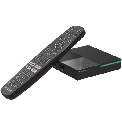 TV-box 4K WiFi/LAN Google TV LEAP-S3PRO Svart