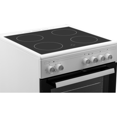 JGN Spis glaskeramisk, vit