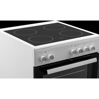 JGN Spis glaskeramisk, vit