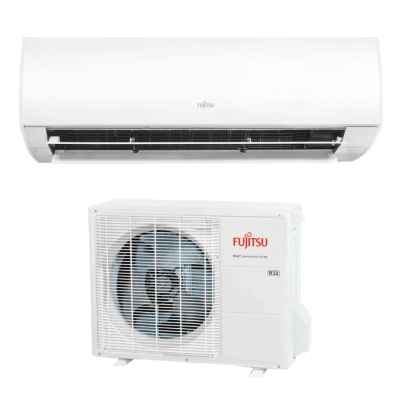 Fujitsu Slim Nordic Inverter KMCBN 12 Luftvärmepump - 5 års Garanti