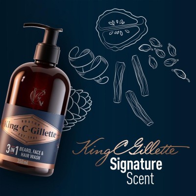 3in1 Beard, Face & Hair Wash