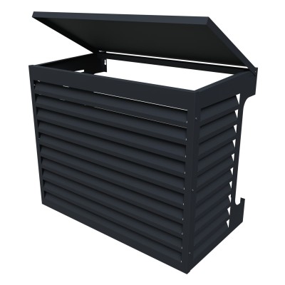 copy of Värmepumpsskydd 1000 Aluminium Vit