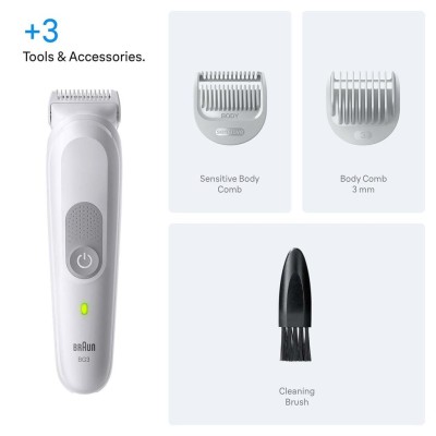 Braun - Body Groomer BG 3530 Gentle Grey - A15607