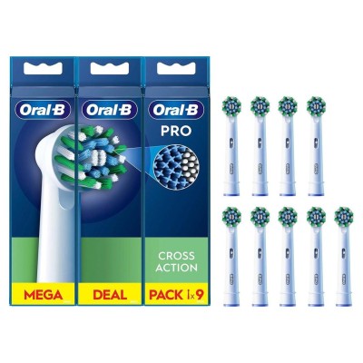 Oral B - Borsthuvud Cross Action 3+3+3st - A15726
