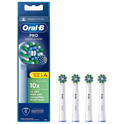 Oral B - Borsthuvud Cross Action 4st - A15725