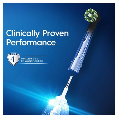 Oral B - Borsthuvud Cross Action Black 3st - A15724