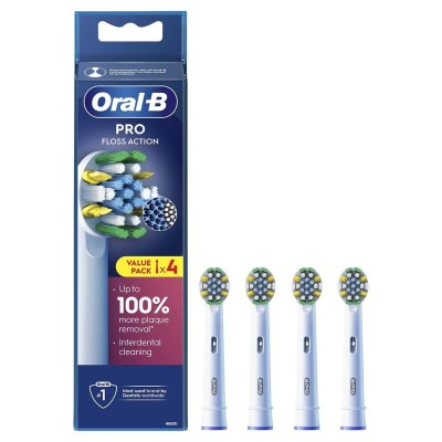 Oral B - Borsthuvud Floss Action 4st - A15730