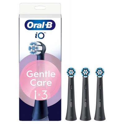 Oral B - Borsthuvud iO Gentle Care Black 3st - A15603