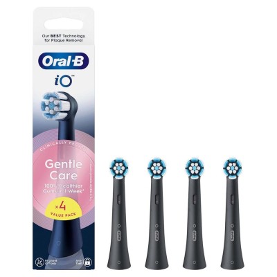 Oral B - Borsthuvud iO Gentle Care Black 4st - A15737