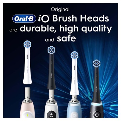 Oral B - Borsthuvud iO Gentle Care Black 4st - A15737