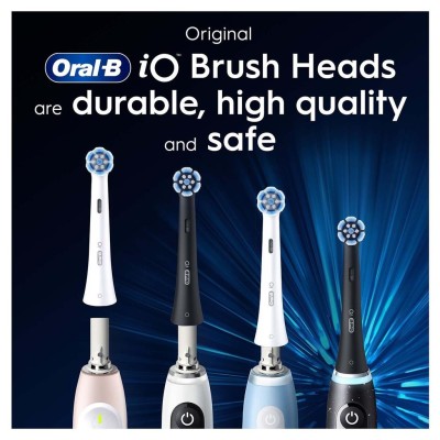 Oral B - Borsthuvud iO Gentle Care Black 6st - A15604