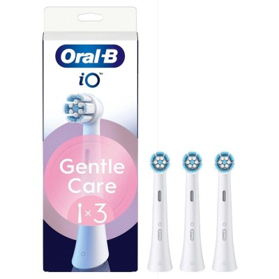 Oral B - Borsthuvud iO Gentle Care White 3st - A15600