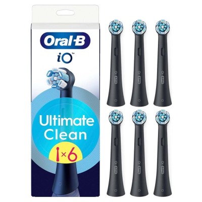 Oral B - Borsthuvud iO Ultimate Clean Black 6st - A15598