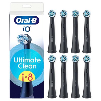 Oral B - Borsthuvud iO Ultimate Clean Black 8st - A15599
