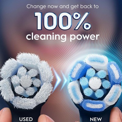 Oral B - Borsthuvud iO Ultimate Clean Black 8st - A15599