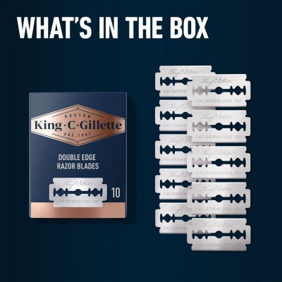 Dubbeleggad Säkerhetsrakblad 10 st