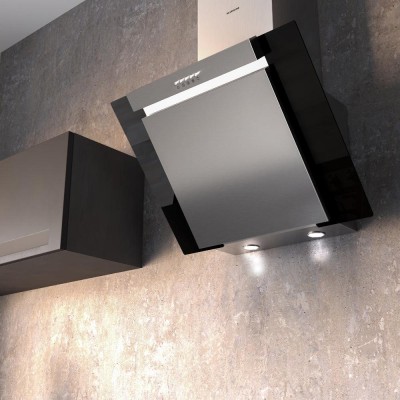 Silverline SL 3283 RF Mensa 60/90 cm, stål/svart