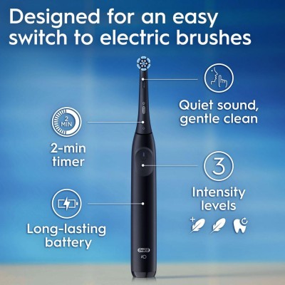 Eltandborste iO2 Series Duo Night Black / Forest Green