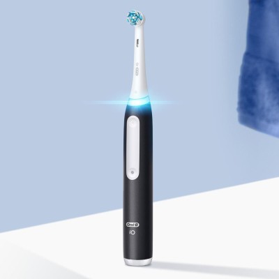 Oral B - Eltandborste iO3 Duo Matt Black / Ice Blue - A11301