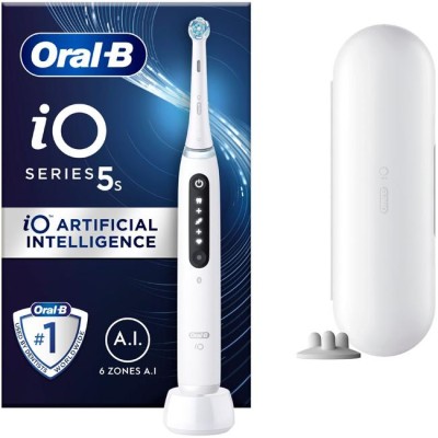 Oral B - Eltandborste iO5s Quite White - 414926