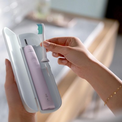 Eltandborste Rosa + resefodral HX3673/11