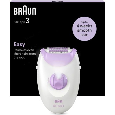 Braun - Epilator Silk-épil 3 SE3-000 - A13366