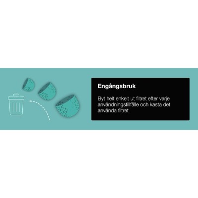 Filter till manuell nässug BNF020E4