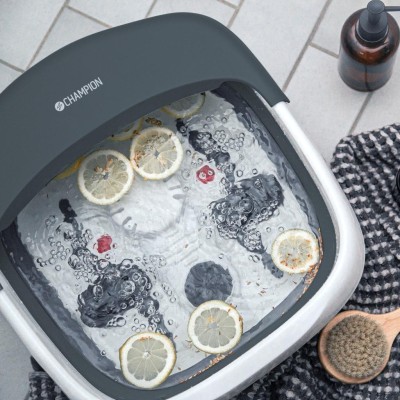 Fotbad Foldable 5L FB210 Grå/Vit