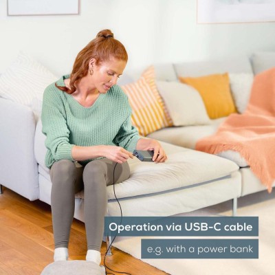 Fotmassageapparat och Fotvärmare 2-i1 FM 28