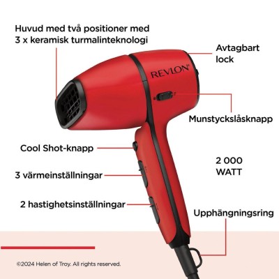 Revlon - Hårfön Airflow Control 2000watt RVDR5320 - A13923