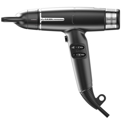 Ga.Ma - Hårfön IQ Lite Black 110. 000rpm 294gr - A13872