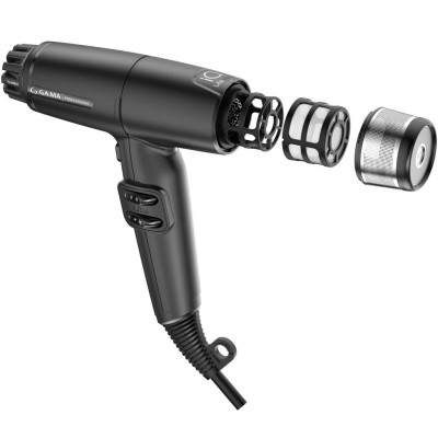 Ga.Ma - Hårfön IQ Lite Black 110. 000rpm 294gr - A13872