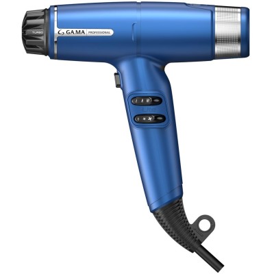 Ga.Ma - Hårfön IQ Lite Blue 110. 000rpm 294gr - A13874