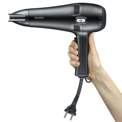 Severin - Hårfön m. Sladdvinda HT 0165 2100W 2st Hastigheter 3st Tempinställningar - A15852